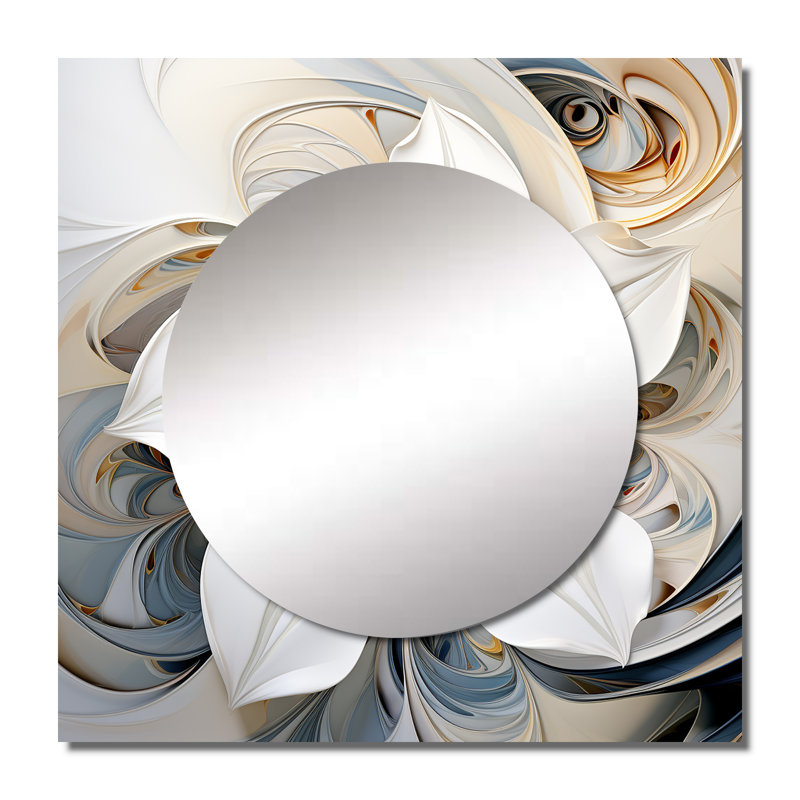 Navadah - Décoration murale abstraite carrée pour chambre à coucher, 36 po x 36 po