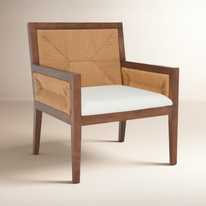 Chaise d'appoint Hudgins, Noyer