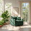 Fauteuil modulaire simple en chenille l 35 po x P 41,4 po x H 33 po Cloud