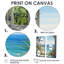 Grande décoration murale bord de mer avec vue tropicale I-1690044624-1690044636-1690044639