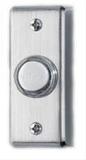 Push Button Doorbell, Satin Nickel