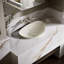 Lavabo de salle de bain vasque en céramique avec trop-plein Veil®-27870974