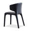 Chaise d'appoint bleue (dossier de 2)