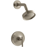 Kohler Purist Rite Temp Showering Kit with Multi-function handshower and slidebar