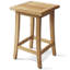 Mainor Outdoor Teak Bar Stool