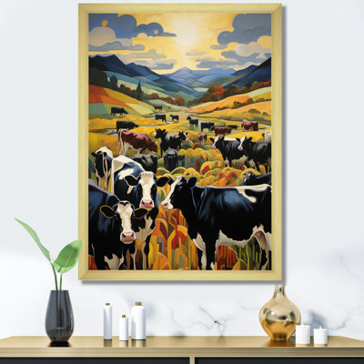" Cow Grazing Harmony I "