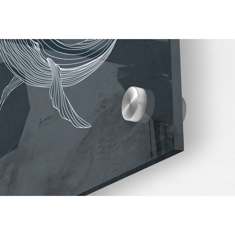 Baleines - ensemble de 3 reproductions sans cadre