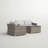 3-Person Seating Group with Plush Cushions