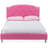 Metabel Vegan Leather Platform Bed-208623744-208623758