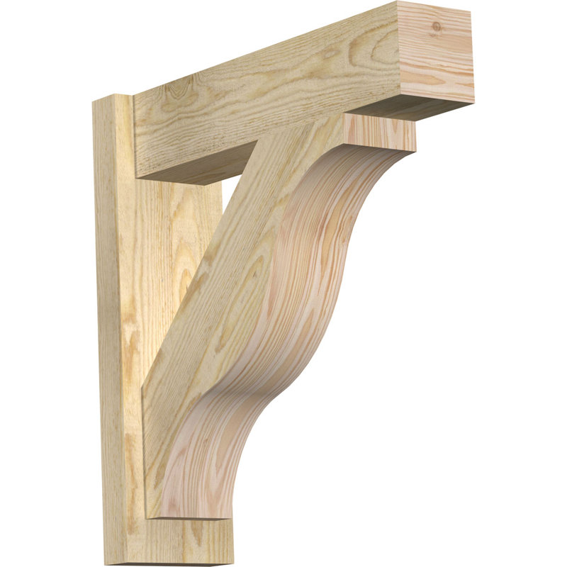Jeu de blocs Funston, Sapin Douglas de 6 po (sciage brut), P 22 po x H 22 po