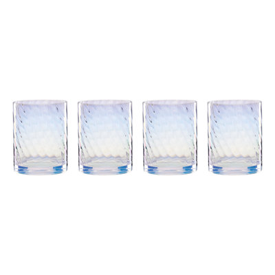 Lenox Tuscany Classics Iridescent DOF Glasses, Set of 4