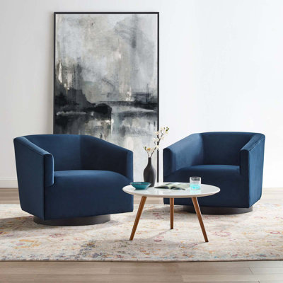 Twist Swivel Upholstery Chair