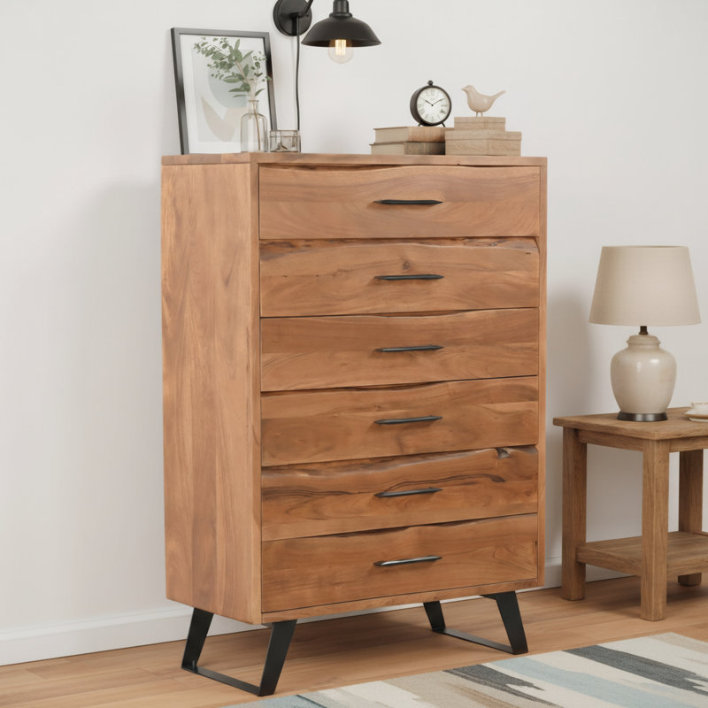 Commode en bois massif Keerat