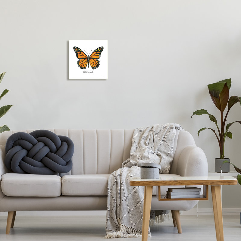 "Monarque papillon", art mural, art décontracté, par Cindy Jacobs
