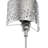 Plug In Wall Sconces, RGBCW Dimmable, Iron Hollow Shade, Remote & Night Light