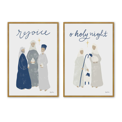 Bethlehem's Glow II, ensemble de 2 reproductions d'art