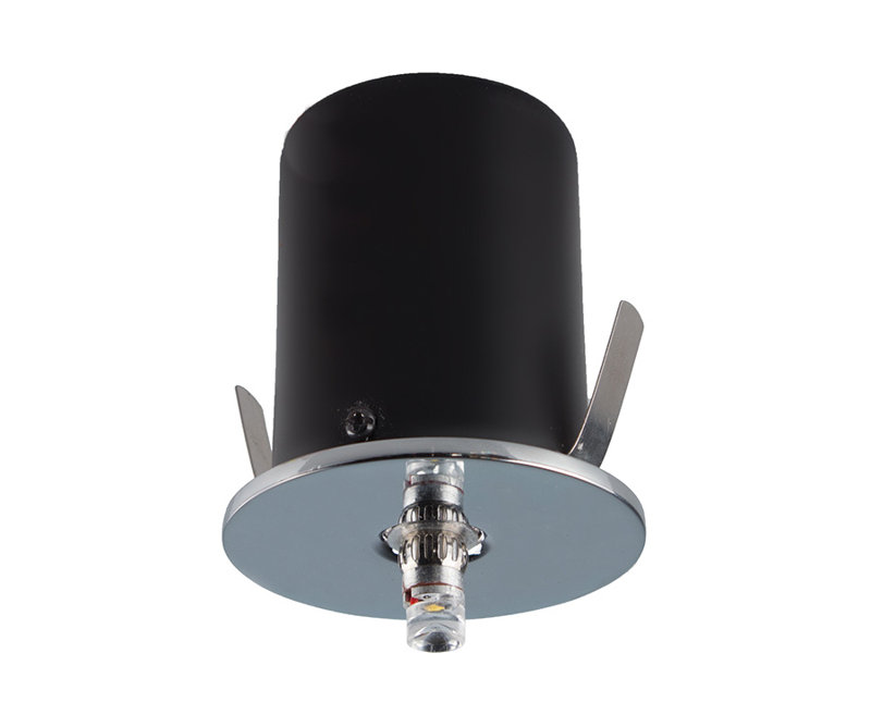 Chrome-Finished LED Beauty Spot Canopy for Recessed Lighting