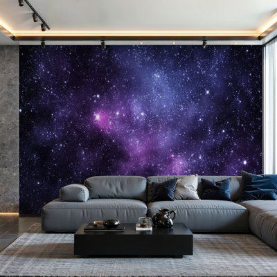 Peel and Stick Wallpaper Wall Mural Space galaxy Wall Art Self Adhesive and Removable