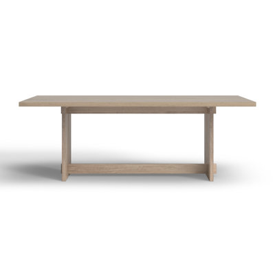 Dalina 84.0 X 42.0 X 30.0 Natural Wood Dining Table