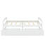 Lit plateforme simple équipé de deux tiroirs de rangement-419419332