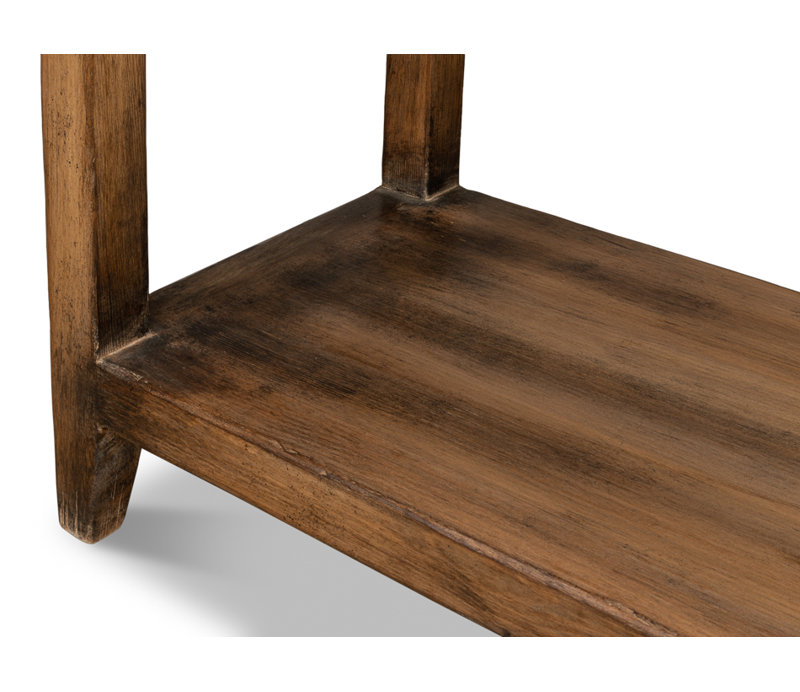 Anton 72'' W Solid Wood Console Table, Brown