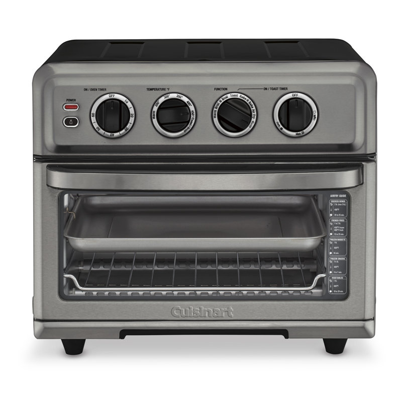Cuisinart Air Fryer Toaster Oven with Grill, Black