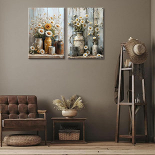 2 Piece Wrapped Canvas Print