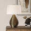 Lampe de table en laiton Melorie