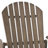 Clariandra Folding Acacia Wood Adirondack Chair with Slatted Back-528374471