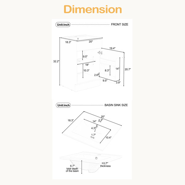 Dimensions du produit