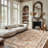 Fillender Washable Soft Vintage Rug Fashion Floral Rug For Living Room Dorm Decor-103519308
