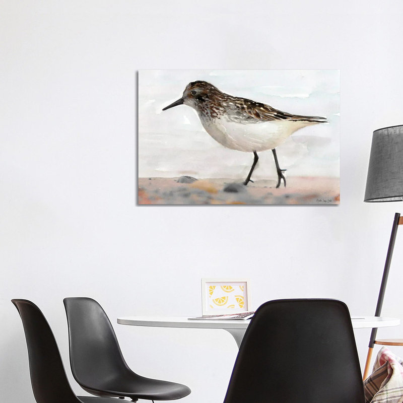 Sandpiper II by Stellar Design Studio - Painting on Canvas, 101.6 cm H x 66.04 cm W x 1.91 cm D, Wrapped Canvas