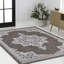 Tapis d'intérieur / extérieur brun clair / crème Graysin-171905649
