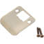 Goujon à coins arrondis, 2 1/4 po x 1 3/4 po (longueur totale de 2 1/4 po), par quincaillerie Stone Harbor-77327403
