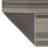 Multi-Colored Stripe Sectioned Ethnic Patterned Decorative Rug-197271663