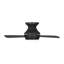Ventilateur de plafond intérieur Houle avec pales noir minuit et télécommande portable