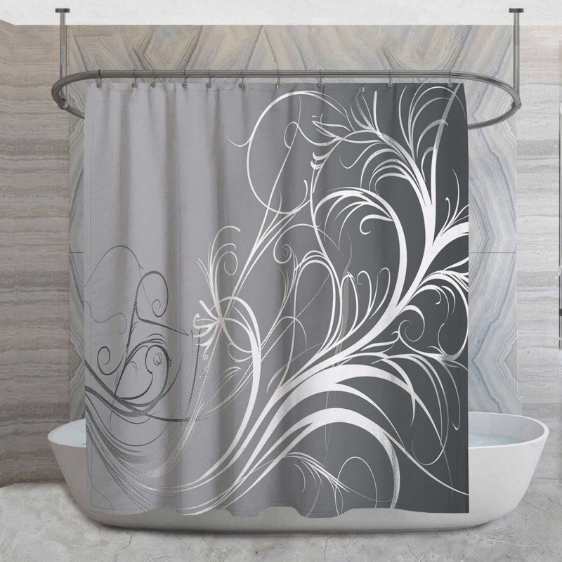 Rideau de douche Cinead, H 93 po x l 70 po