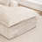 Boneless 103" Boneless Compressed Sectional Couch No Assembly Required With Pillows-2140480479-2140480478
