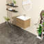 Meuble-lavabo mural de 24 po avec lavabo à cuve flottante Goody