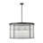 Izabela 9 - Light Steel Dimmable Drum Chandelier-1928070653