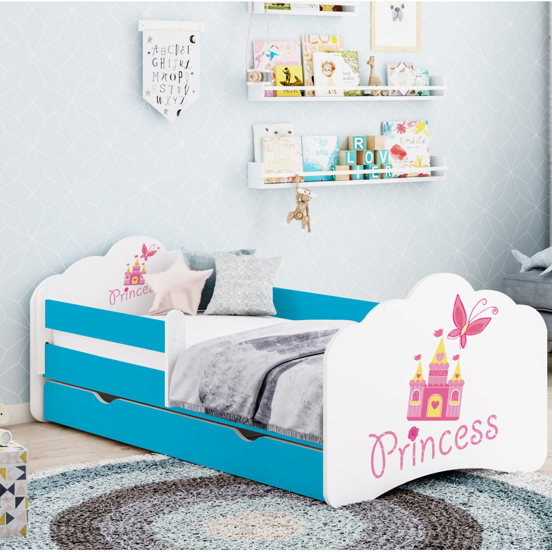 Quesada Cabin Bed Themed Beds, Blue, 80cm x 160cm