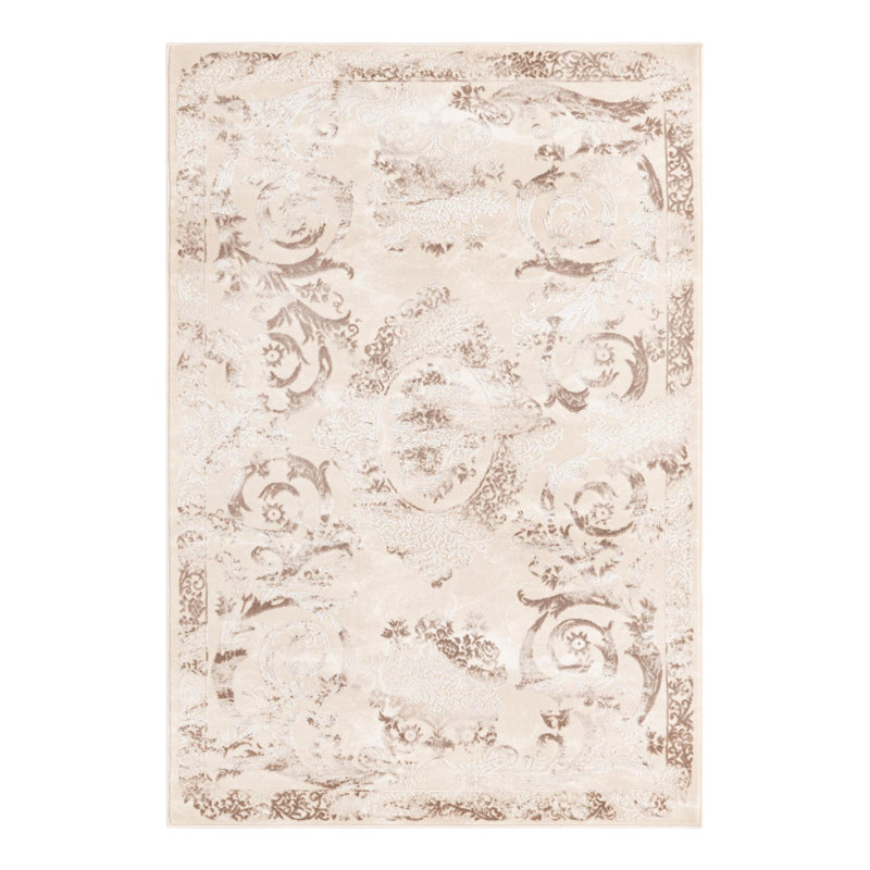 Senter Floral Indoor Rug, Rectangle 4' x 6'