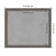 Tableau magnétique gris Regis Barnwood-101933008