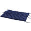 Coussin de patio bleu foncé pour 3 balançoires et 3 chaises d'extérieur, bleu, rembourré, avec canapé et attaches
