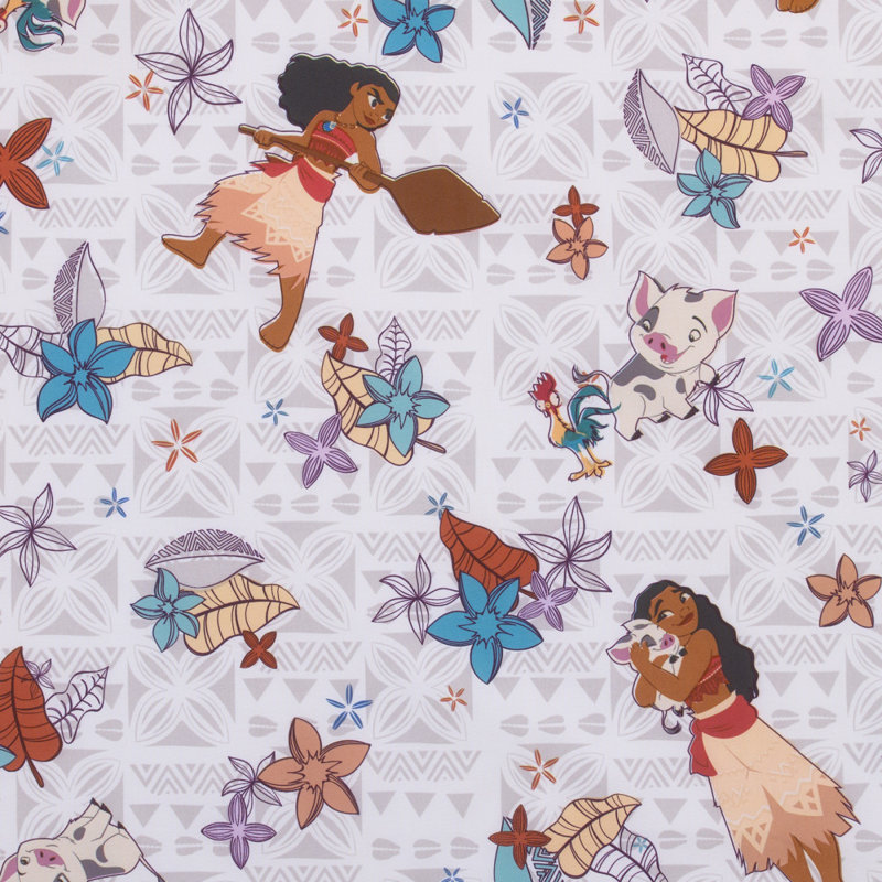 Tapis de Noël pour enfant facile à plier Nojo Disney Moana Free as the Ocean