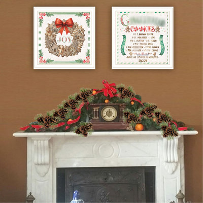 2 Wall Art To Enhance Your Space. Multicolor, Wood+paper, 4in H, 14in D Art: Add Style Home. D. No Assembly Required