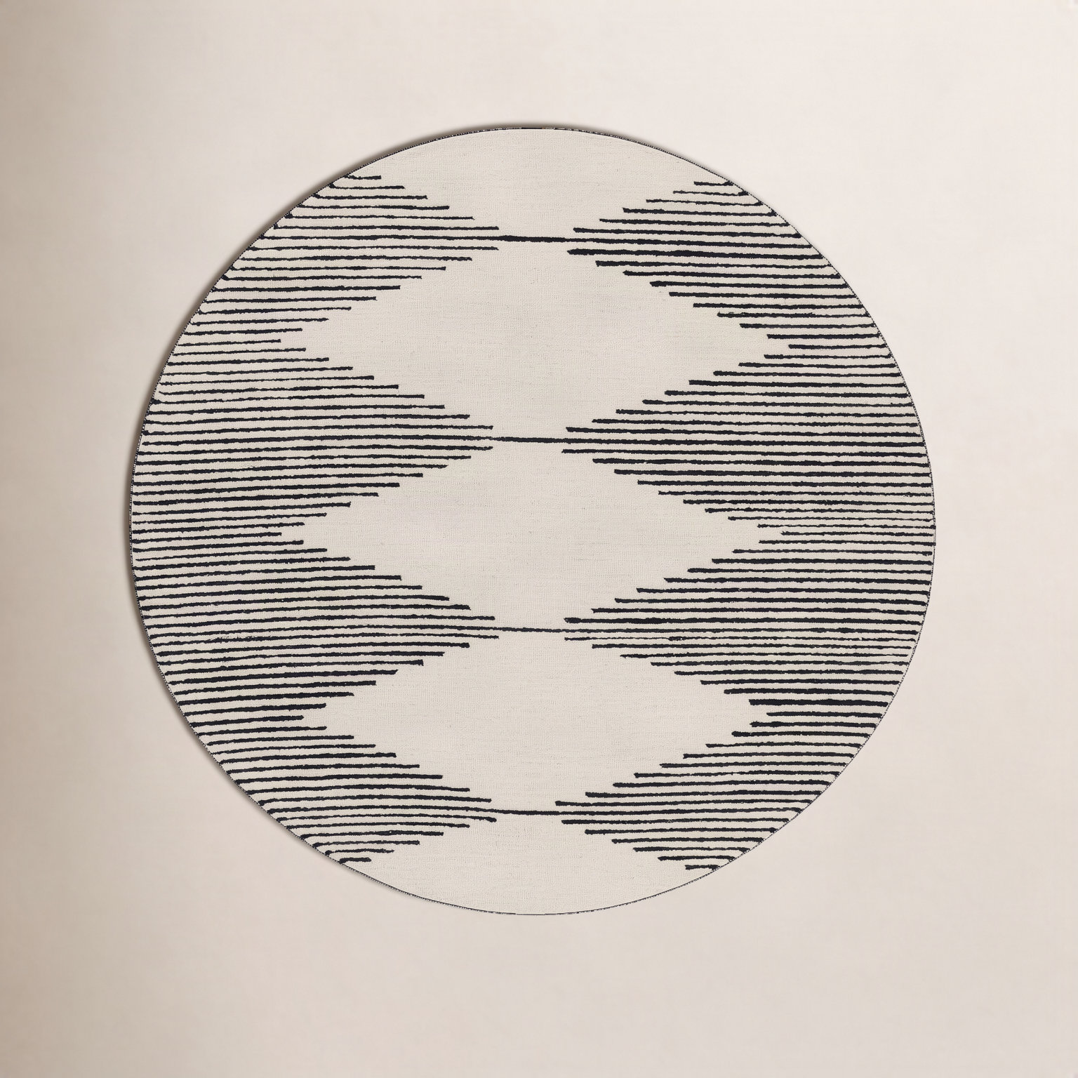 Mueller Hand-Tufted Rug, Round 8'