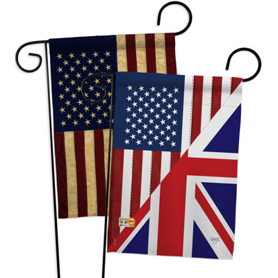 Double Sided 18.5'' H x 13'' W Polyester Garden Flag