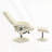 PU Leather Massage Reclining Chair with Ottoman-2105266456