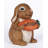 RABBIT HOLDNG CARROT WELCOME SIGN